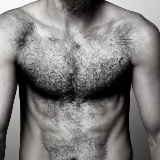 Image similar to high-resolution photograph of a lad showing off his hairy armpits