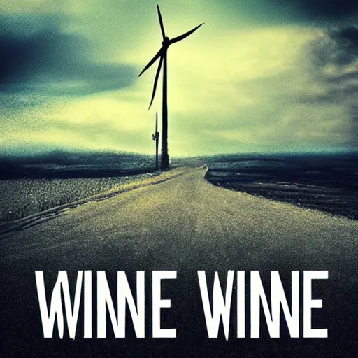 Image similar to Like the Wind/ The Most Mysterious song on the internet, album cover, HDR, HD, Realistic,