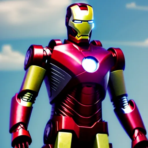 Prompt: ben affleck in iron man suit hd, 4 k