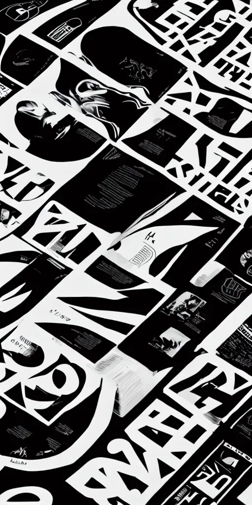 Prompt: black on white graphic design in style of david rudnick, eric hu, y 2 k, swiss design