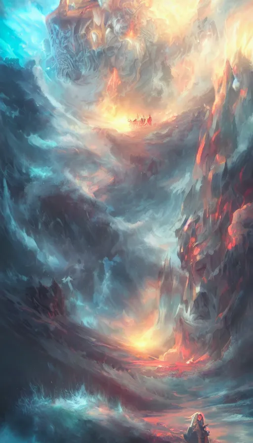 Image similar to the end of the world, by ross tran