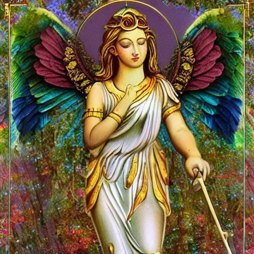 Image similar to goddess angel of tranquility