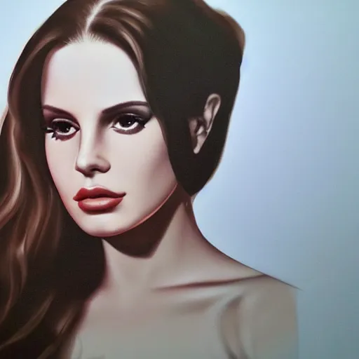 Prompt: Lana del rey portrait, photorealistic, studio