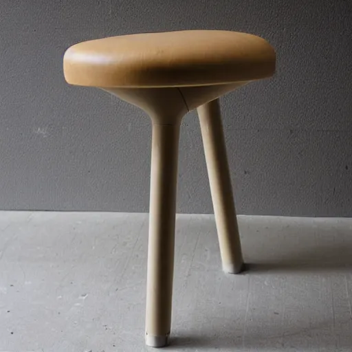 Prompt: the vintage stool by tadao ando