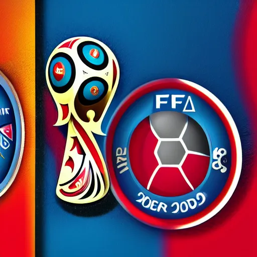 Image similar to fifa world cup 2 0 3 0 logo, hyperdetailed, artstation, cgsociety, 8 k