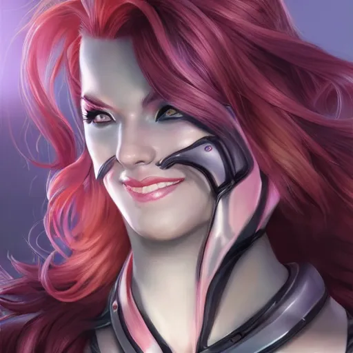 Image similar to vi from arcane, artgerm,