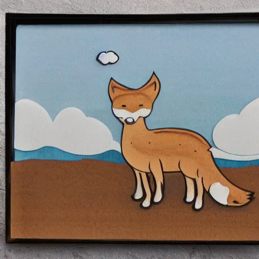 Image similar to 😶‍🌫️☁️🦊