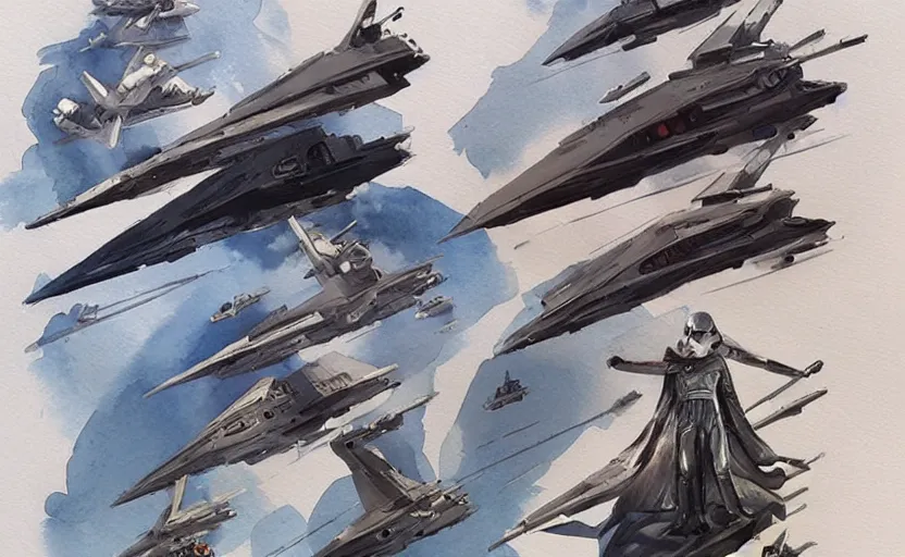 star wars ships drawings