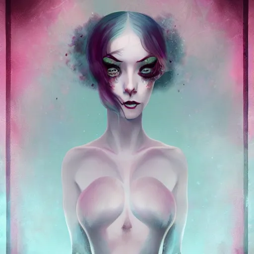 Prompt: of a surreal inspired by Natalie Shau,Charlie bowater,Anna Dittman,cinematic