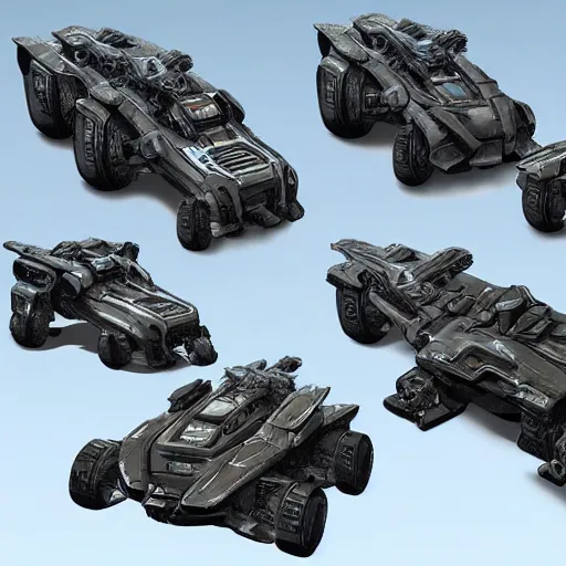 Image similar to concept art prometheus halo vehicles