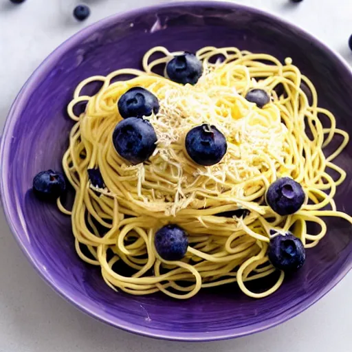 Prompt: blueberry spaghetti