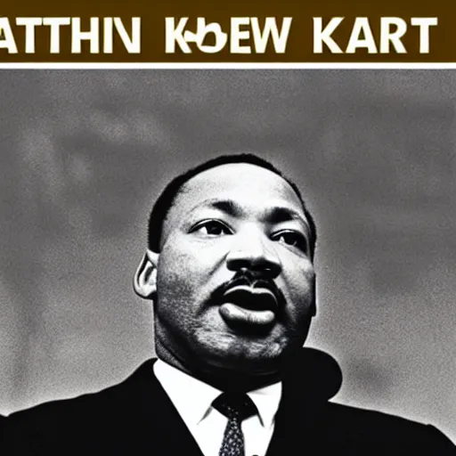 Prompt: martin luther king jr. learns a lot in heaven