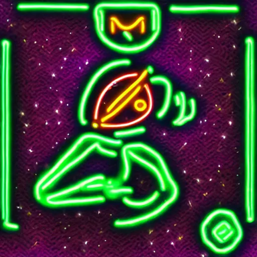 Prompt: link game moon in neon colors