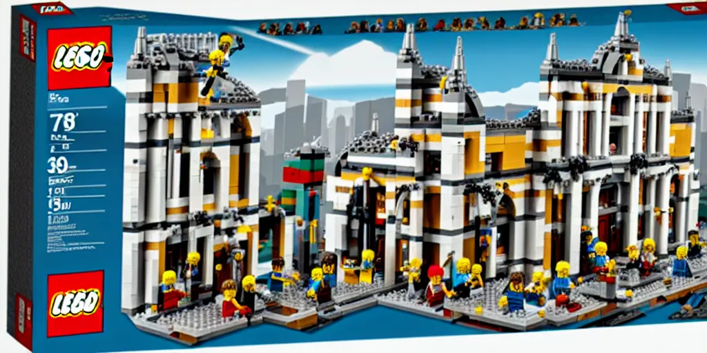 Image similar to the lego bible