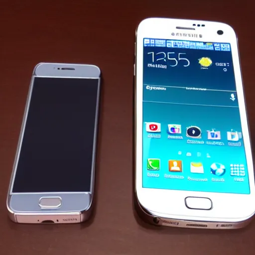 Image similar to samsung galaxy s 2 2 mixed with a iphone 5 s