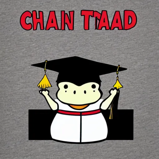 Prompt: chain toad graduation