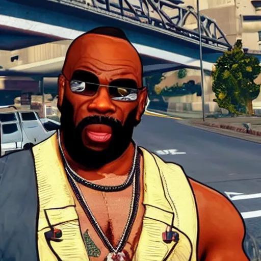 Image similar to “Mr T in GTA V”