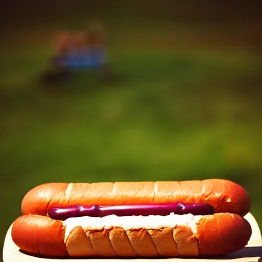 Prompt: hot dog wiener, beautiful, photography,