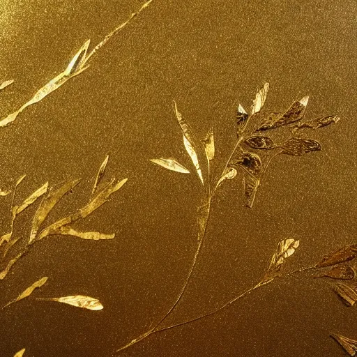 Prompt: goldleaf art, Japanese, photo, high detail, 8k,