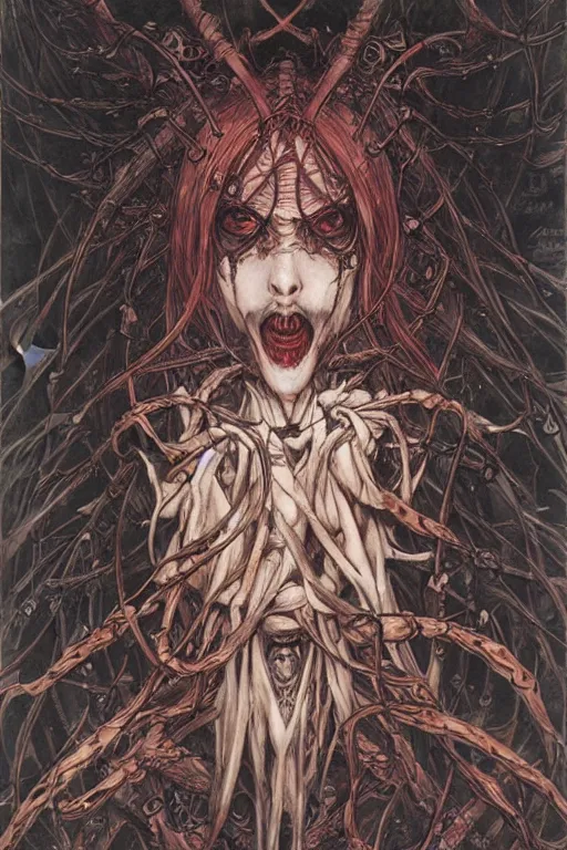 Image similar to yawgmoth by ayami kojima