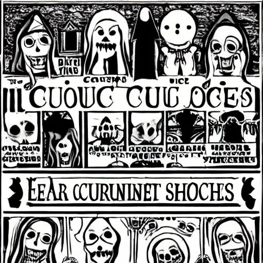 Image similar to The Council of Spooky Bitches,