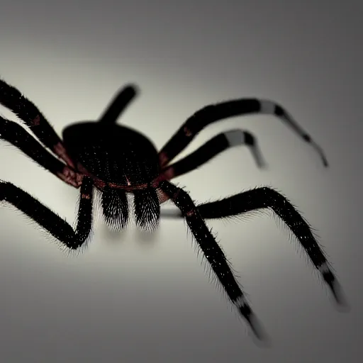 Prompt: a micro photo of recluse spider, amazing lighting, hyper realistic