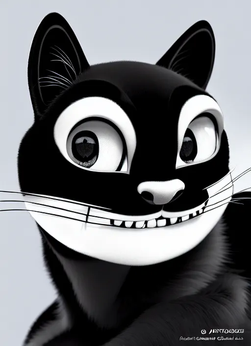 Prompt: photo of a gorgeous Felix the cat in the style of stefan kostic, realistic, sharp focus, 8k high definition, insanely detailed, intricate, elegant, art by stanley lau and artgerm