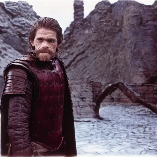 Image similar to polaroid shot of william dafoe in game of thrones audition