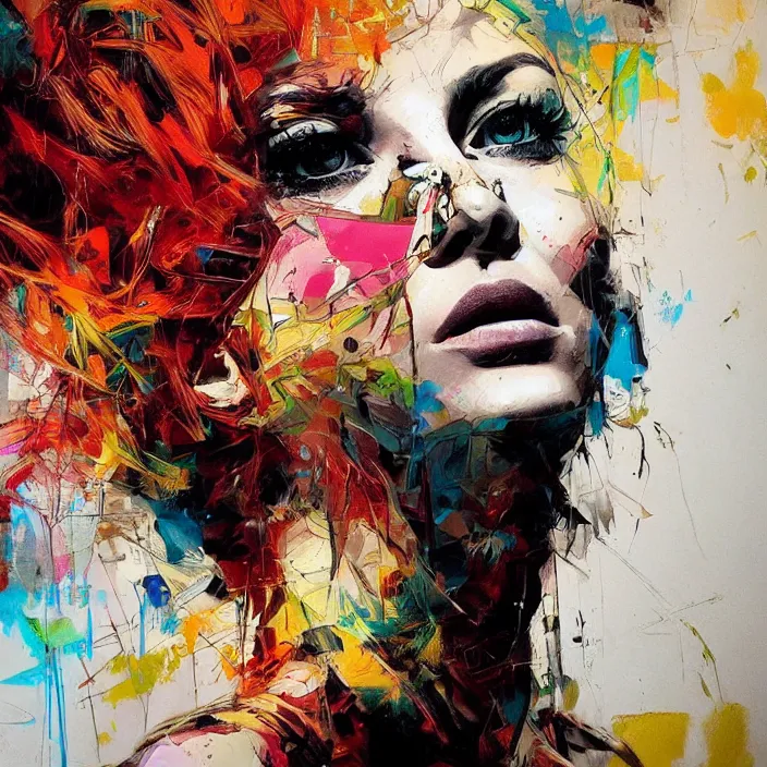 Image similar to masterpiece beautiful portrait by hopare