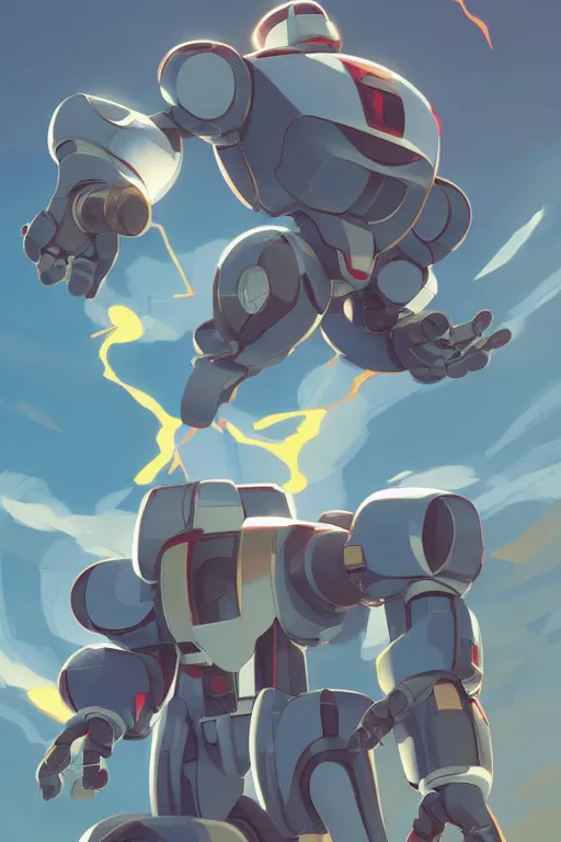 Image similar to metabots medabots medarotto medarot robot minimalist comics, behance hd by jesper ejsing, by rhads, makoto shinkai and lois van baarle, ilya kuvshinov, rossdraws global illumination ray tracing hdr radiating a glowing aura