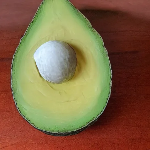 Prompt: avocado as GPU