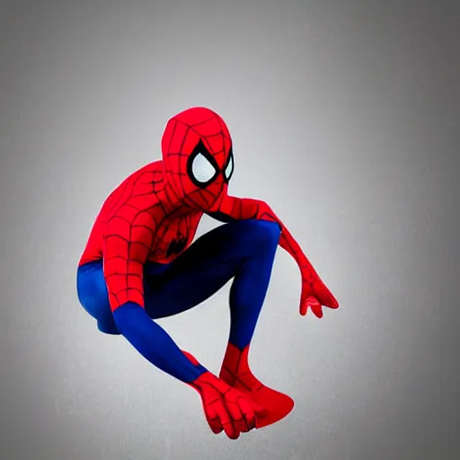 Image similar to Spiderman wearing hoodie, realistic photo