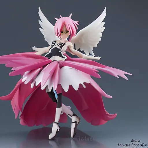 Image similar to incubator from mahou shoujo madoka magica, actionfigure, product shoot, studio lighting