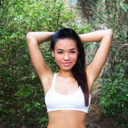 Image similar to half - thai, half german, young woman