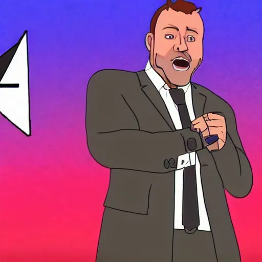 Prompt: alex jones in the lone digger music video by caravan palace, youtube screenshot