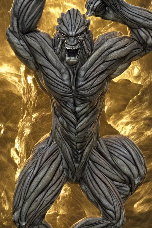 Image similar to muscular creature, veins, troll, fishlike, gills, dragonlike, grown together, overgrown, electronic wires, god rays, dark, skin, plastic wrap,