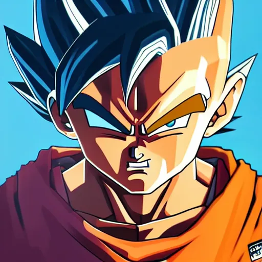 Image similar to face icon stylized minimalist dragon ball gt, loftis, cory behance hd by jesper ejsing, by rhads, makoto shinkai and lois van baarle, ilya kuvshinov, rossdraws global illumination