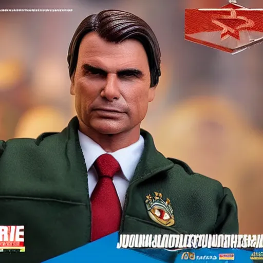 Image similar to hot toys Jair Bolsonaro