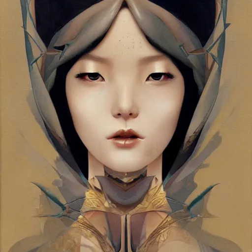 Image similar to beauty lee jin - eun by nicola samuri, m. w. kaluta, peter mohrbacher, rule of thirds, seductive look, beautiful, highly detailed, symmetry, royal style, elite