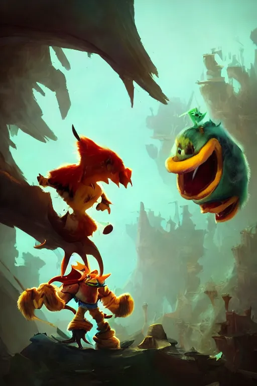 Drawing of Rayman legends Wallpaper ID:700