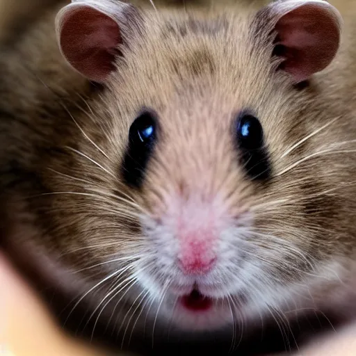 Image similar to hamster hybrid with the face of scarlett johansson, hd