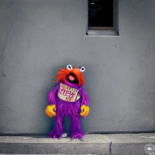 Prompt: “muppets at Guantanamo Bay”