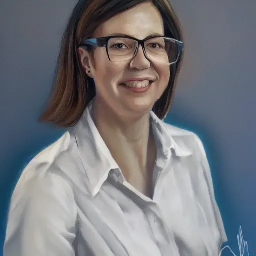 Image similar to naomi betterman corporate portrait, professional profile picture, hyperreal lifelike detailed photo portrait realism