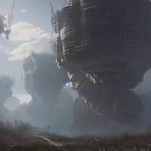 Image similar to wireframe, 8 k uhd, unreal engine, octane render in the artstyle of greg rutkowski