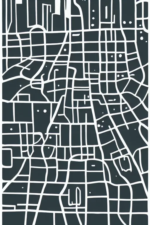 Image similar to minimalist watercolor art of los angeles, illustration, vector art