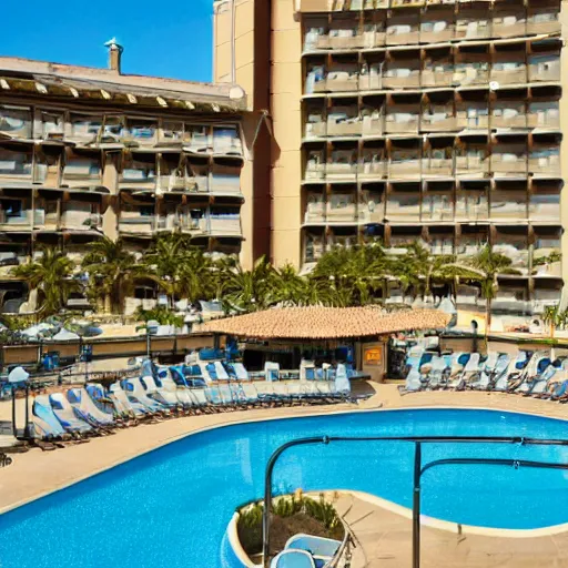 Image similar to detailed hotel Lusitânia pool