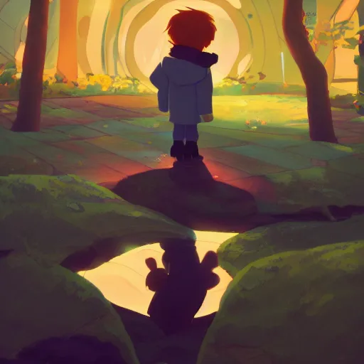 Prompt: Antoine de Saint Exupery as The Little Prince, ambient lighting, 4k, anime key visual, lois van baarle, ilya kuvshinov, ArtStation