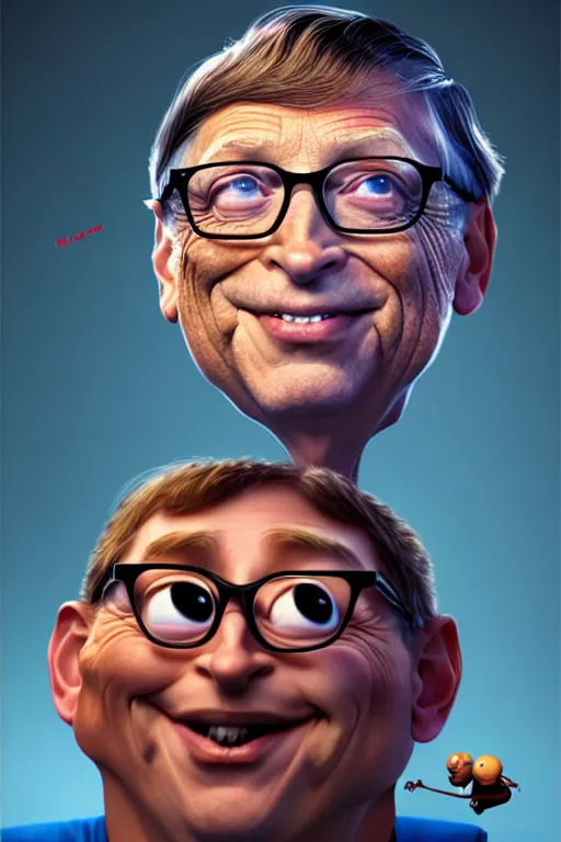 Image similar to bill gates face bill gates as the california raisins, hyper detailed, digital art, artstation, cinematic lighting, studio quality, smooth render, by peter mohrbacher, hajime sorayama, wayne barlowe, boris vallejo, aaron horkey, gaston bussiere, craig mullins