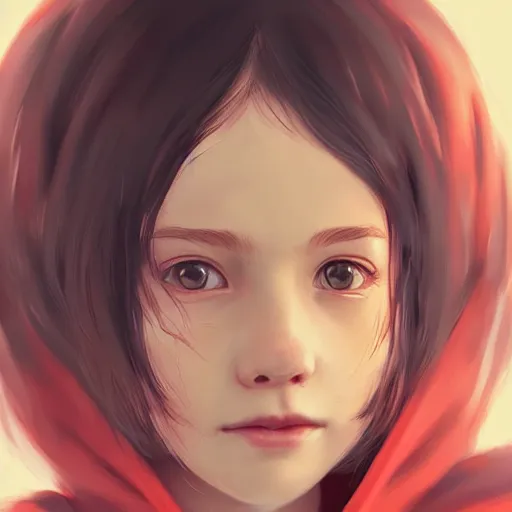 Image similar to a cute tiny girl with short red hair wearing a hoodie, digital art, very beautiful face, pretty face, very detailed eyes, full body illustration, 8 k resolution, soft painting, by greg rutkowski, wlop, rossdraws,