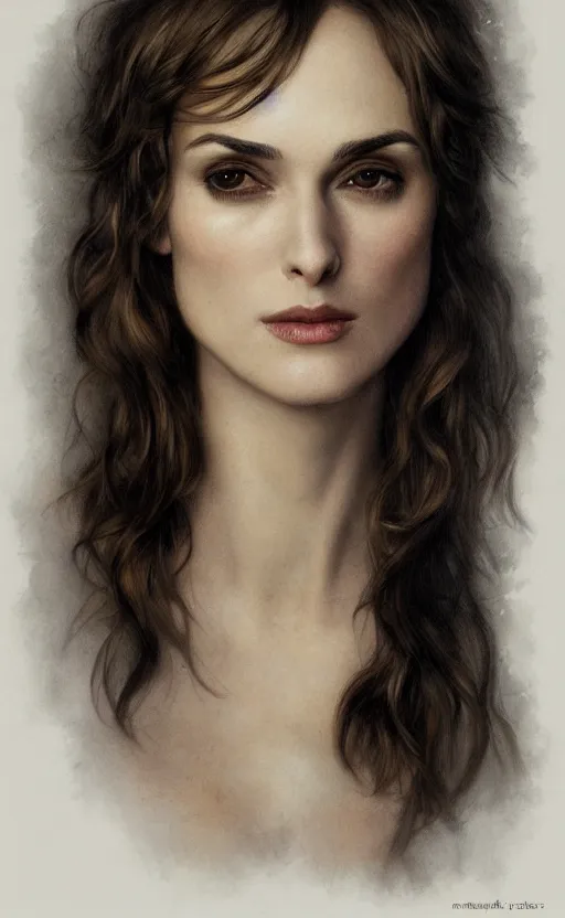 Image similar to winona ryder, kiera knightly, traditional corsican, intricate, highly detailed, artstation, illustration, jurgens, rutkowski, bouguereau, ferri, lipking